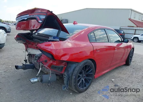 2016 Dodge Charger Srt Hellcat из США, поврежденный, VIN 2C3CDXL9XGH120967